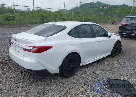 2025 Toyota Camry Se from USA, damaged, VIN 4T1DAACK9SU582804